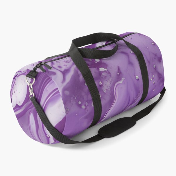 Item preview, Purple & White Marble Symphony #3 designed and sold by BirdsnStuff.