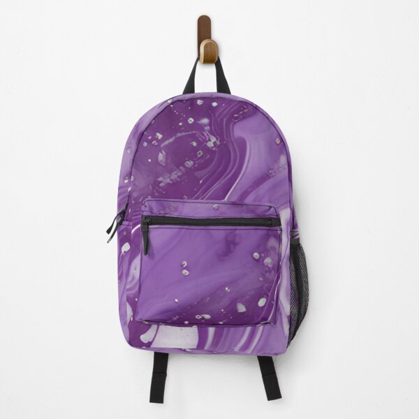 Item preview, Purple & White Marble Symphony #3 designed and sold by BirdsnStuff.