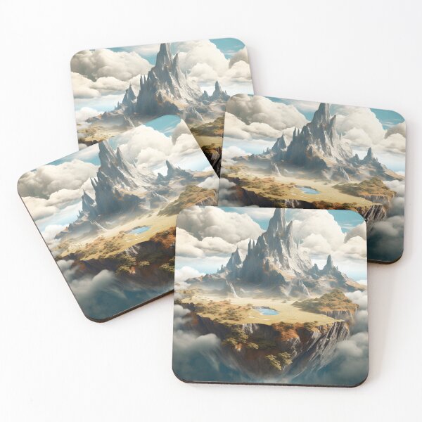 Item preview, Elevated Euphoria: Surrealist Mountain Art designed and sold by Shirtastically.