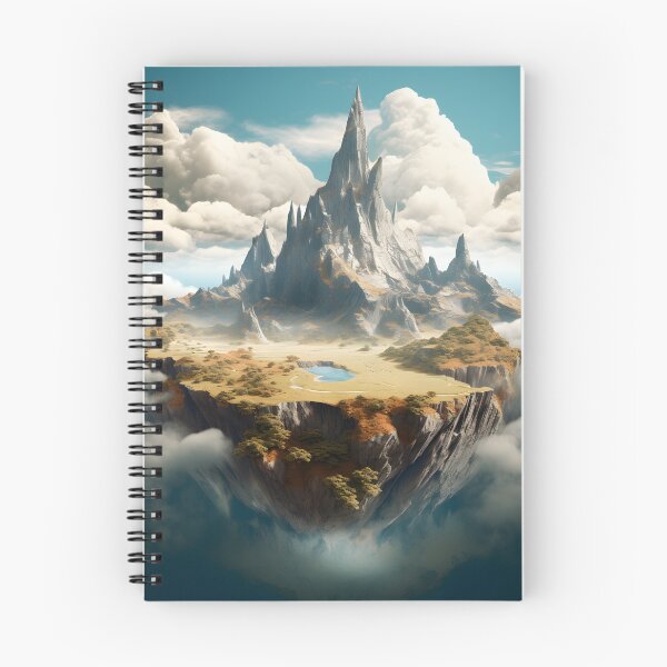 Item preview, Elevated Euphoria: Surrealist Mountain Art designed and sold by Shirtastically.