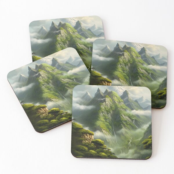 Item preview, Summit Spectres: Surreal Mountain Vision designed and sold by Shirtastically.