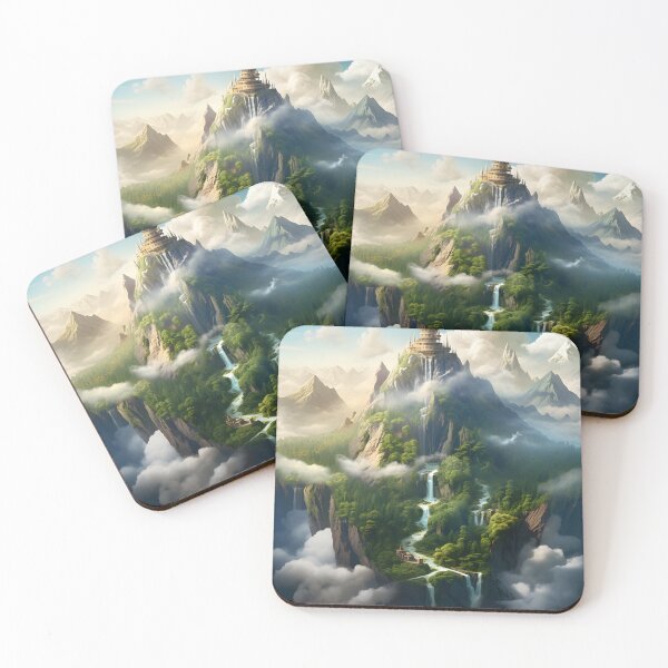 Item preview, Peak Ponderings: Surrealist Mountain Depths designed and sold by Shirtastically.