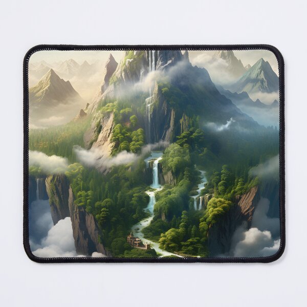 Item preview, Peak Ponderings: Surrealist Mountain Depths designed and sold by Shirtastically.