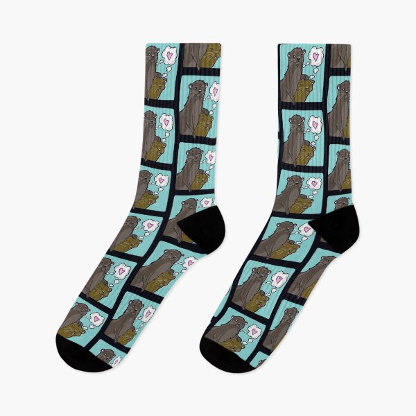 Item preview, Sweetheart Otters  designed and sold by missmann.