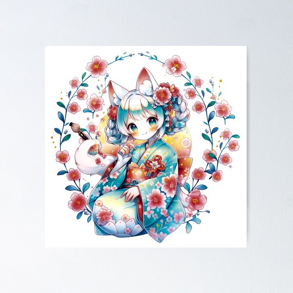 Item preview, Kimo-neko Fashionista designed and sold by Chibi Cat Art Corner.