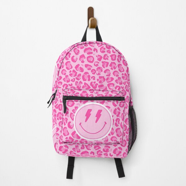 Item preview, Preppy School Supplies, Preppy, Aesthetic, Pink, Leopard Print, Smile, Preppy designed and sold by Inspired Life Creative.