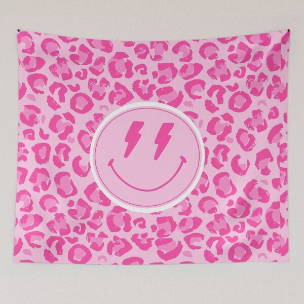 Item preview, Preppy School Supplies, Preppy, Aesthetic, Pink, Leopard Print, Smile, Preppy designed and sold by Inspired Life Creative.