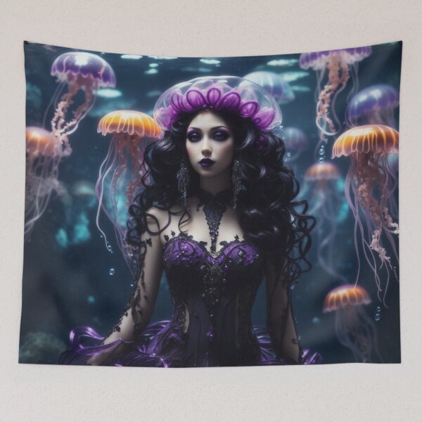 Item preview, Gothic Enchantment: Jellyfish Siren #8 designed and sold by Electric-Easel.