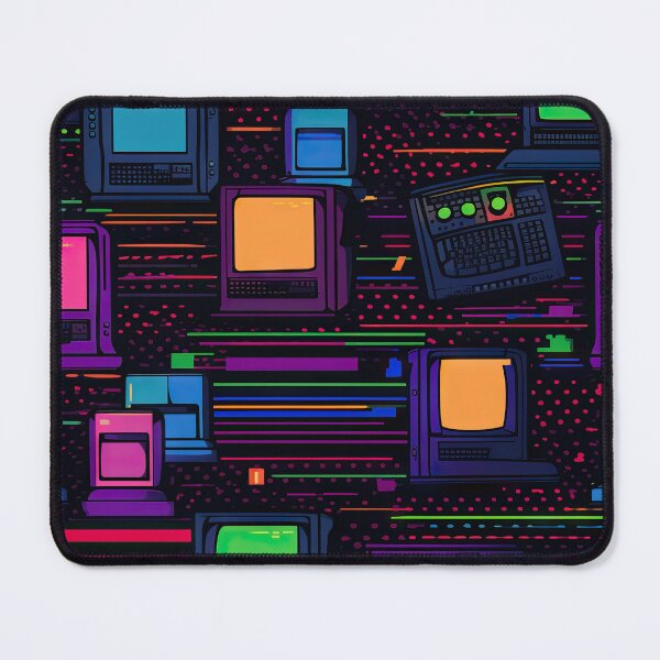 Item preview, 80s and 90s Funky Retro Computer Pattern designed and sold by AeonAcademy.