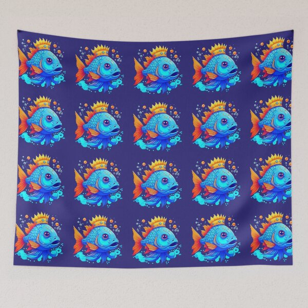 Item preview, Beau poisson roi. designed and sold by Natalia-Vlad.