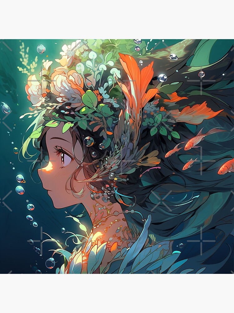 Underwater, aesthetic, anime, HD phone wallpaper | Peakpx