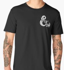 Dungeons&Dragons white ampersend Men's Premium T-Shirt