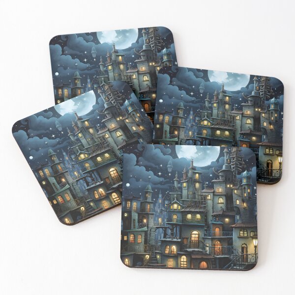 Item preview, Twilight Trance: Surrealist City Dream designed and sold by Shirtastically.