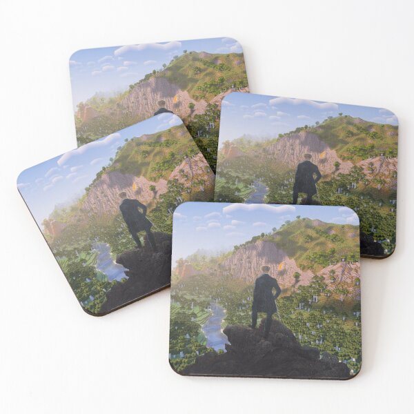 Item preview, Minecraft Landscape Wanderer Above the Sea Fog designed and sold by CPUCooler.