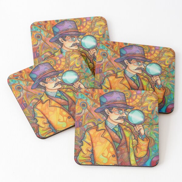 Item preview, Detective drawing designed and sold by ComicsFactory.