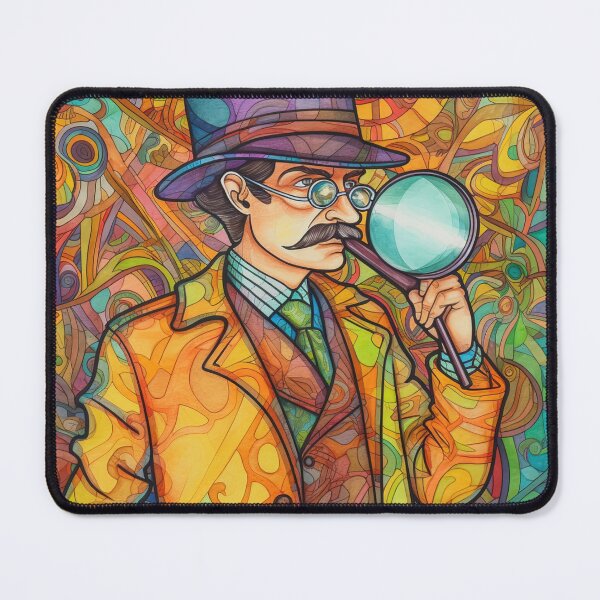 Item preview, Detective drawing designed and sold by ComicsFactory.