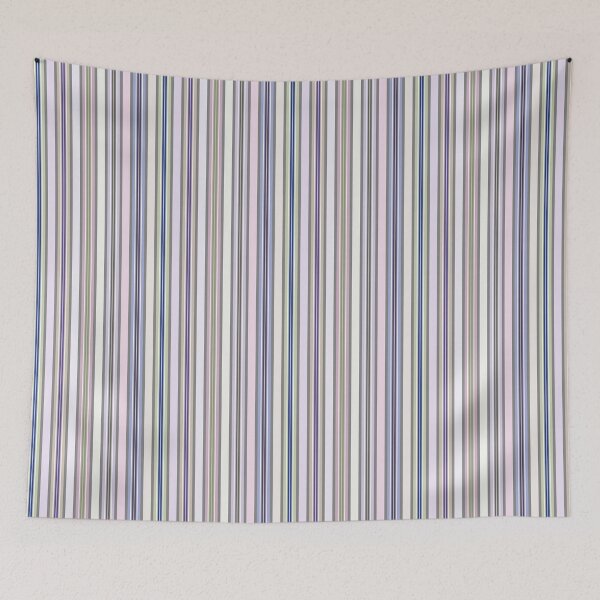 Item preview, Preppy Stripes - Lilac & Pink designed and sold by Sarah Thorpe Designs .
