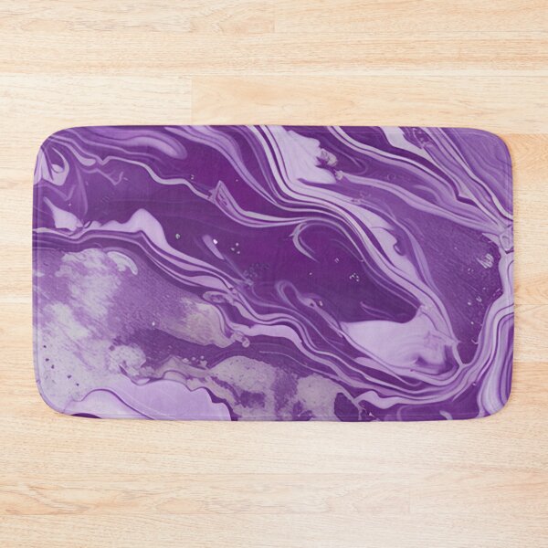 Item preview, Purple & White Marble Symphony #5 designed and sold by BirdsnStuff.