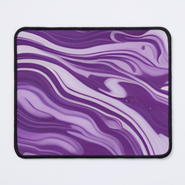 Item preview, Purple & White Marble Symphony #5 designed and sold by BirdsnStuff.