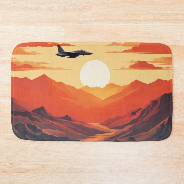 Item preview, Fighter Jet at sunset designed and sold by schamsyy.