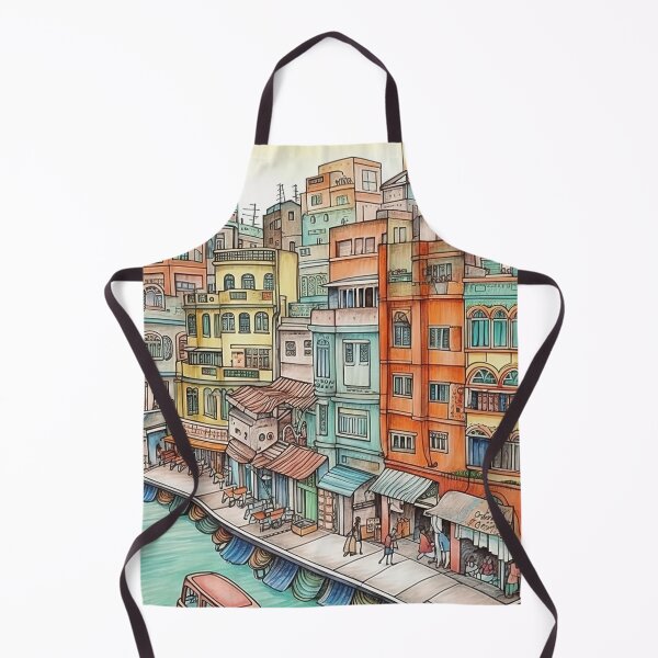 Item preview, Dhaka city drawing designed and sold by ComicsFactory.