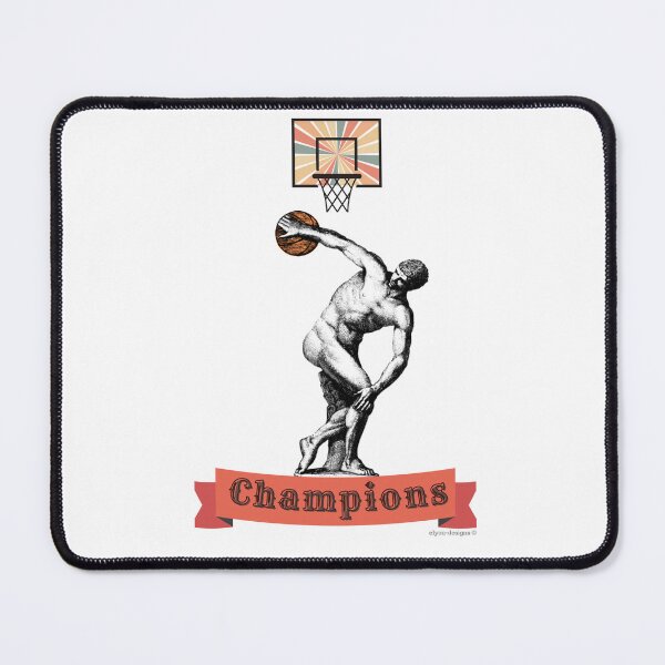 Item preview, Greek Mythology Discus Thrower - Basketball Retro designed and sold by elyou-designs.