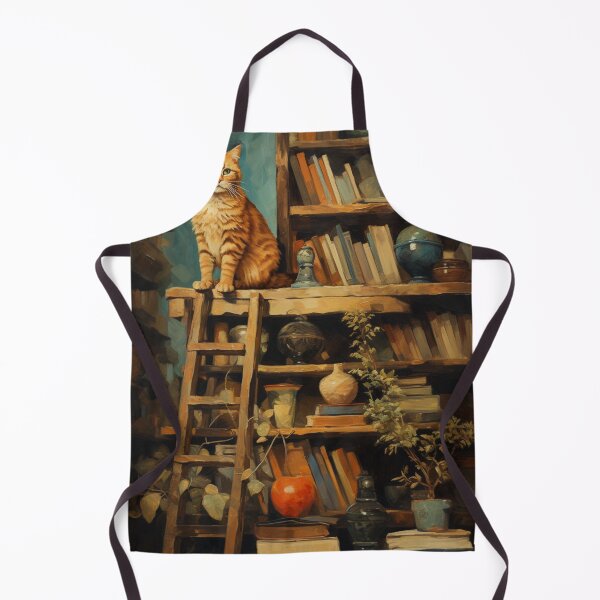 Item preview, Cat on a bookshelf designed and sold by schamsyy.