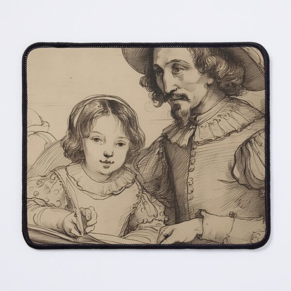 Item preview, Diego Velázquez drawing designed and sold by ComicsFactory.