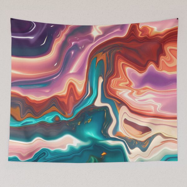 Item preview, Swirl Technique Liquidity Swirley Swirling Paint Liquid Abstract 1 of 5 designed and sold by Beachy.