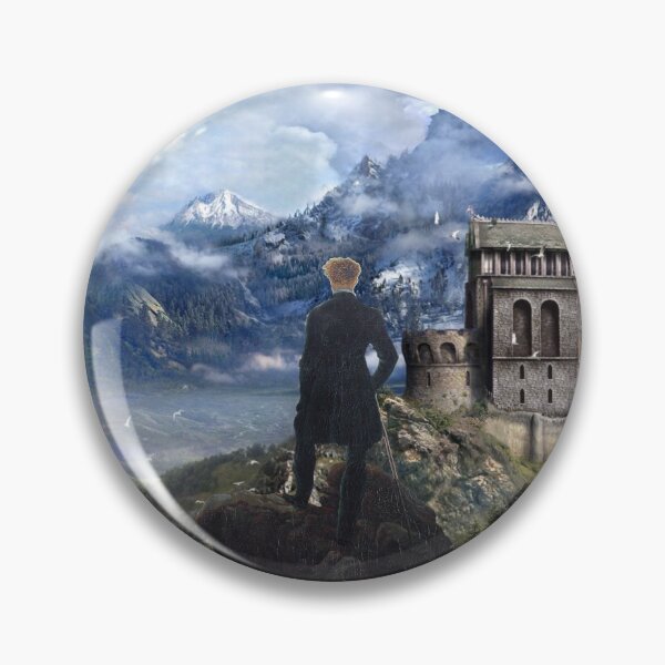 Item preview, Skyrim Landscape Wanderer above the sea fog designed and sold by CPUCooler.