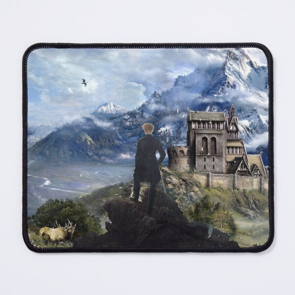 Item preview, Skyrim Landscape Wanderer above the sea fog designed and sold by CPUCooler.