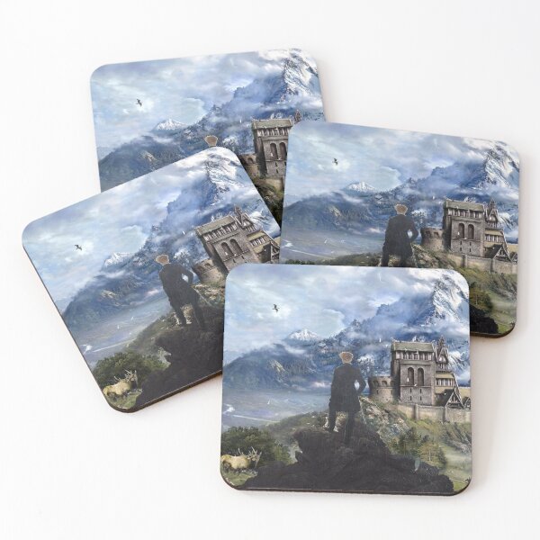 Item preview, Skyrim Landscape Wanderer above the sea fog designed and sold by CPUCooler.