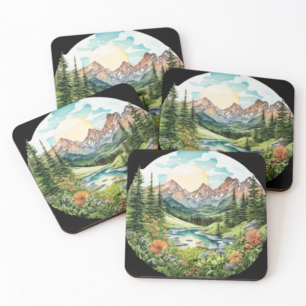 Item preview, Summer Landscape in Tyrol designed and sold by MyMerryMary.