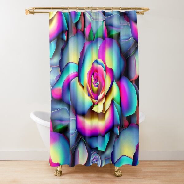 Item preview, Vibrant 3D Roses - Rainbow Color Seamless Pattern designed and sold by ImgntnMonster.