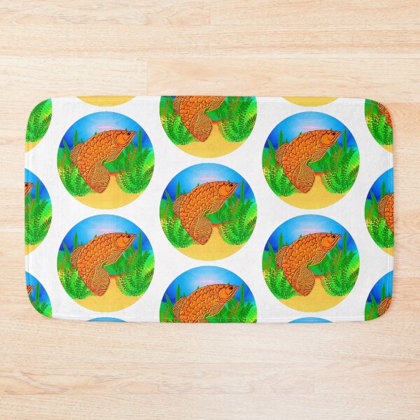 Item preview, Arowana Fish Logo 0208 designed and sold by Nosnah.