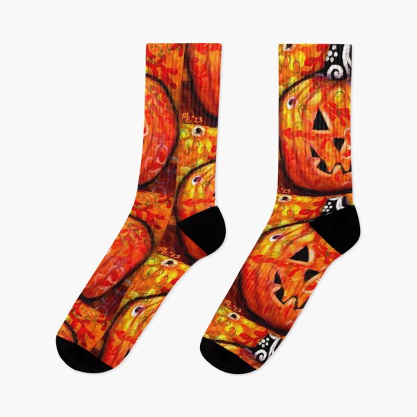Item preview, Whimsical Halloween Jack O Lantern Pumpkin designed and sold by oceanlady65.