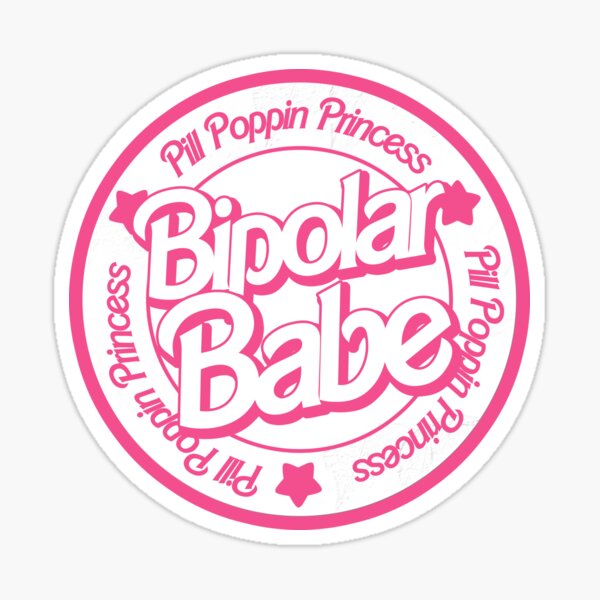 Bipolar Babe Sticker