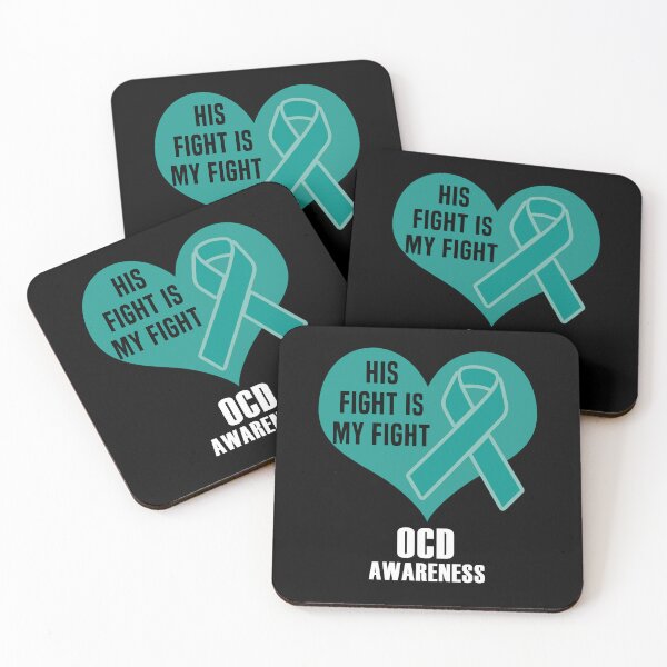 Item preview, His Fight Is My Fight OCD Obsessive Compulsive Disorder Awareness designed and sold by Color-Sparkle.