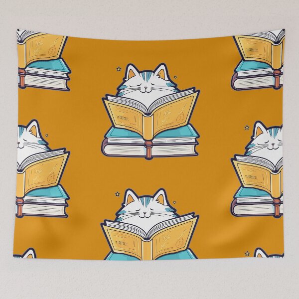 Item preview, Cat Reading to Kill a Mockingbird - Cute Funny Cat designed and sold by FridPix.