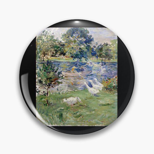 Item preview, Berthe Morisot 	 in a Boat with Geese 	 	 designed and sold by bbzzpdcjaw85.