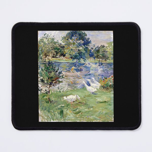Item preview, Berthe Morisot in a Boat with Geese designed and sold by bbzzpdcjaw85.