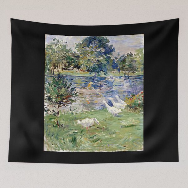 Item preview, Berthe Morisot 	 in a Boat with Geese 	 	 designed and sold by bbzzpdcjaw85.