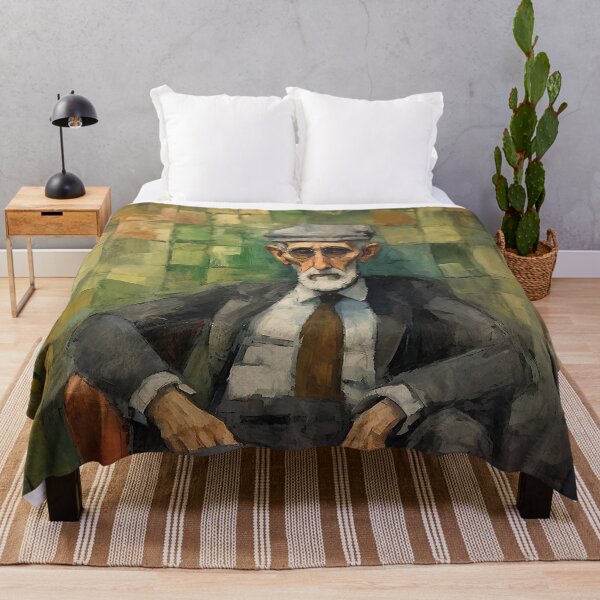 Item preview, Old Man in Comfortable Chair w Glasses designed and sold by YoPedro.