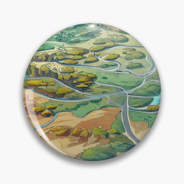Item preview, Map with several regions designed and sold by Tandilia Store.