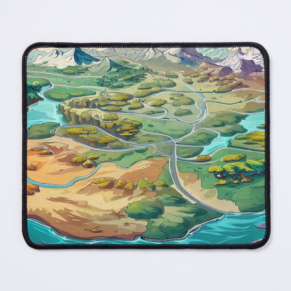 Item preview, Map with several regions designed and sold by Tandilia Store.
