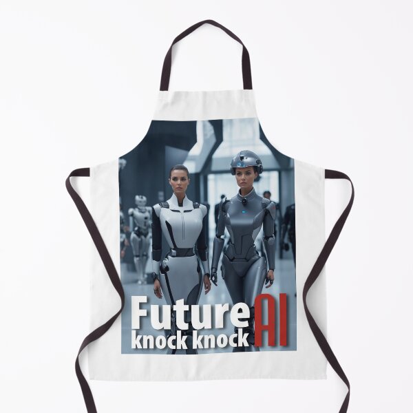 Item preview, Future, knock, knock (AI). designed and sold by Slawooo.