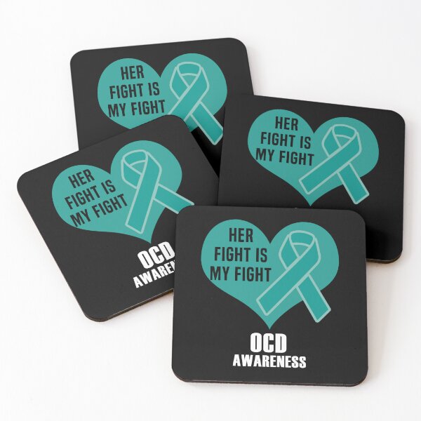 Item preview, Her Fight Is My Fight OCD Obsessive Compulsive Disorder Awareness designed and sold by Color-Sparkle.