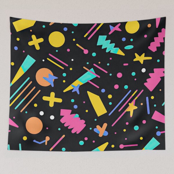 Item preview, 80s and 90s Nostalgia Pop Pattern designed and sold by AeonAcademy.