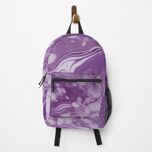 Item preview, Purple & White Marble Symphony #6 designed and sold by BirdsnStuff.