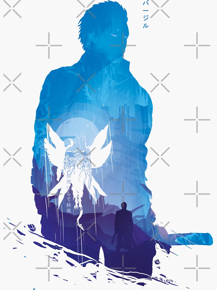 Vergil Devil May Cry 5 Special Edition Bury The Light T-Shirt (Marvel Vs  Capcom Variant) | Art Board Print